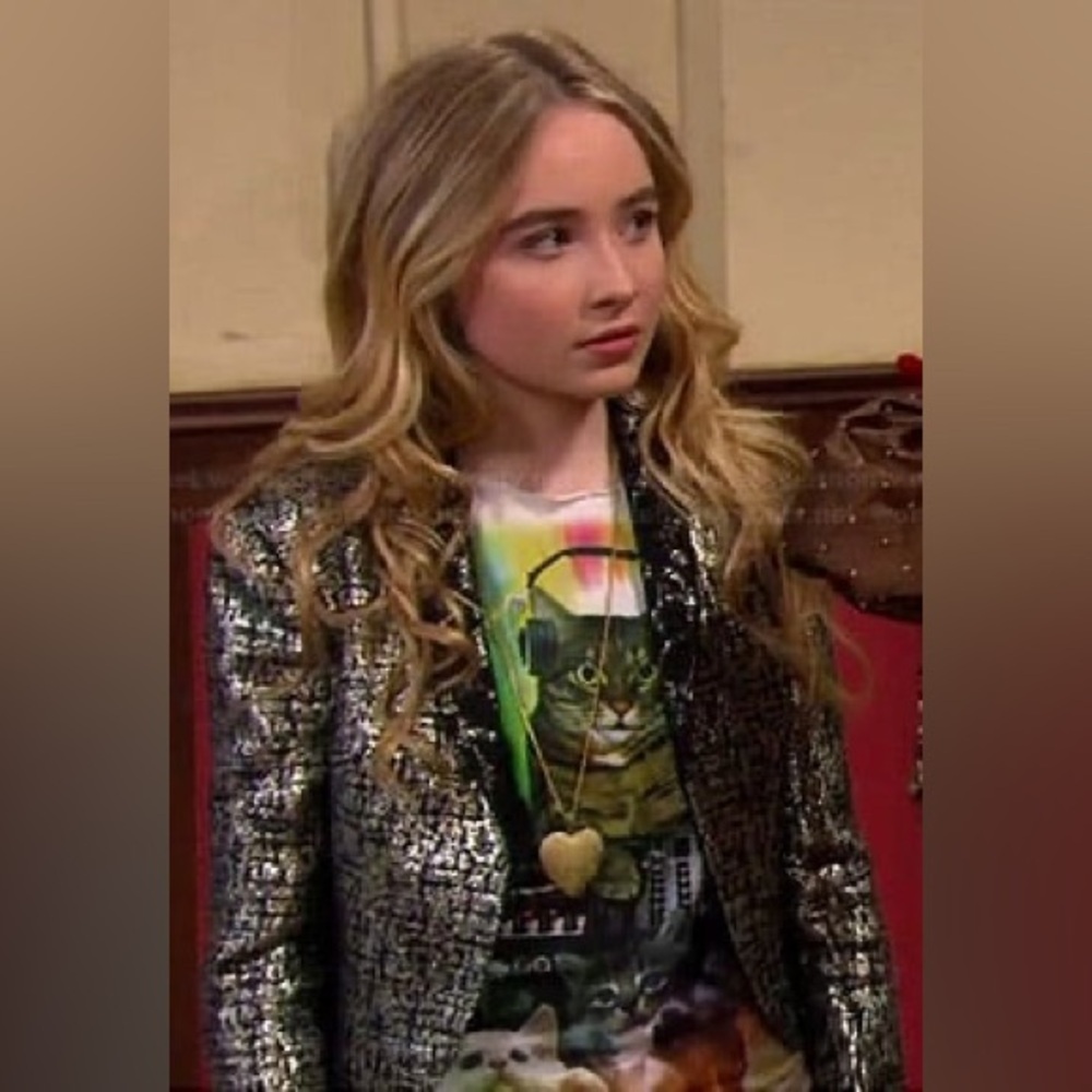 FOREVER 21 | As Worn on TV Girl Meets World Tank with Colorful Cat DJ Graphic